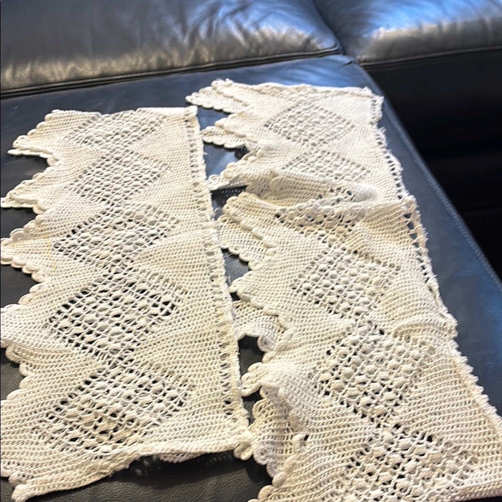 Handcrafted Crochet Lace Table Runner